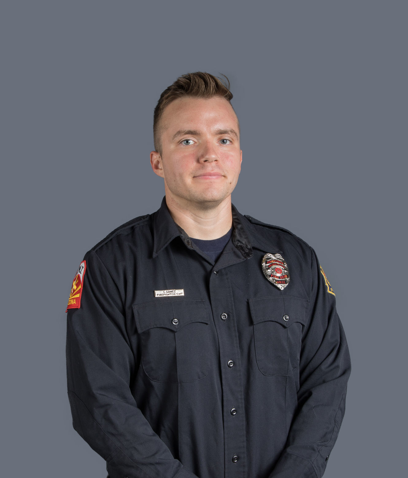 Ignacio Gamez promoted to engineer at Golder Ranch Fire District